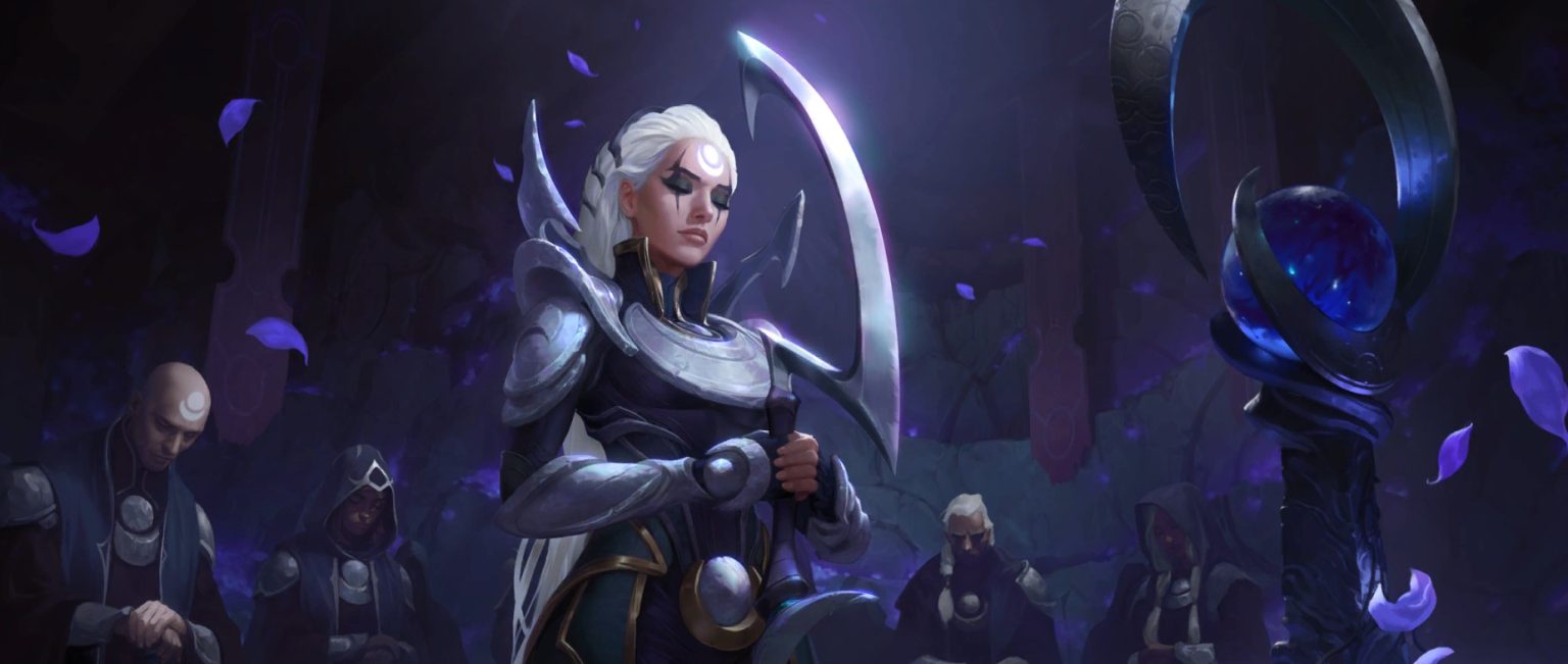 Call of the Mountain LoR Card Reveals: Diana (Pale Cascade, Hush, and More)
