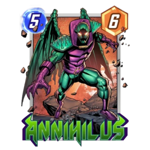 Marvel Snap Annihilus 1-9