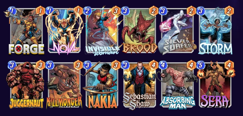 marvel-snap-sera-surfer-shaw-deck Marvel Snap Sera Surfer Shaw Deck