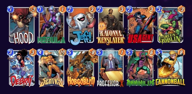 Marvel Snap US Agent Junk Deck