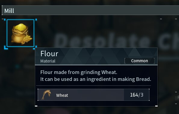 mill flour creation