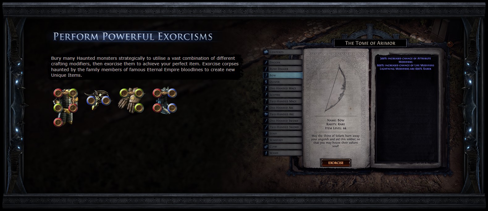 path-of-exile-necropolis-excorcism Path of Exile Necropolis Excorcism