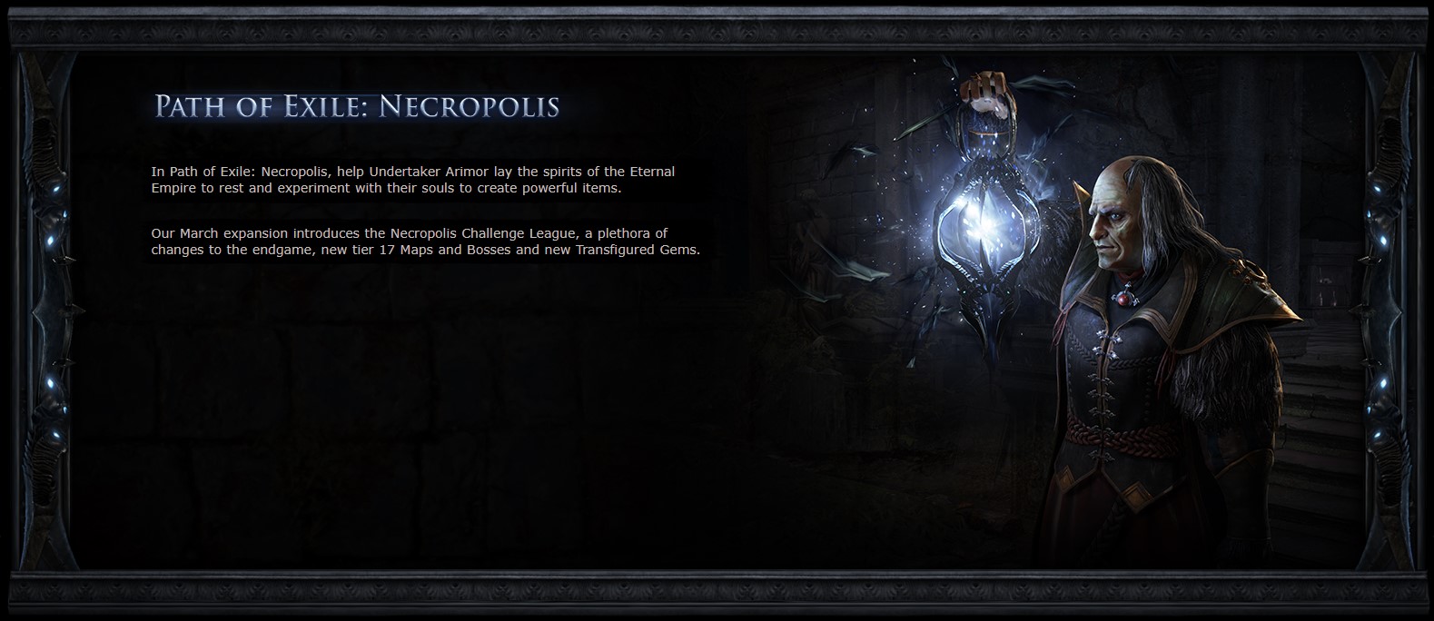 path-of-exile-necropolis-league Path of Exile Necropolis League
