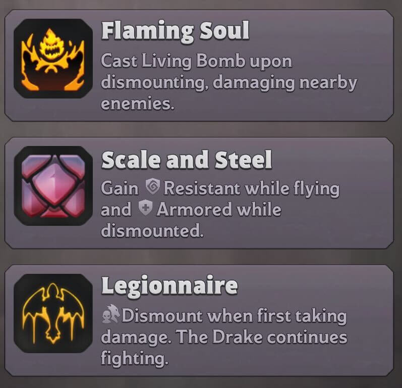 rend blackhand talents