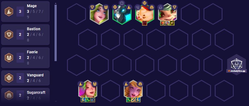 Reroll Seraphine Soraka Mage team comp
