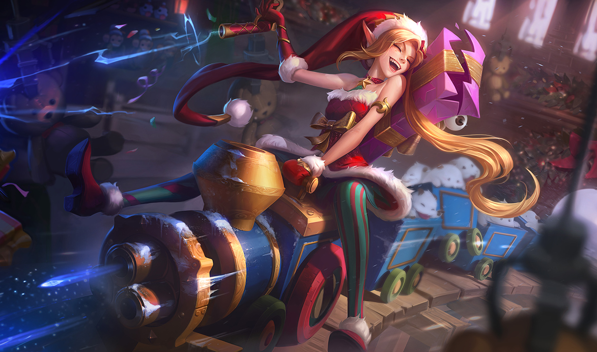 Ambitious Elf Jinx (LoL splash)
