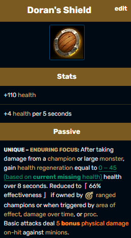 Doran's Shield