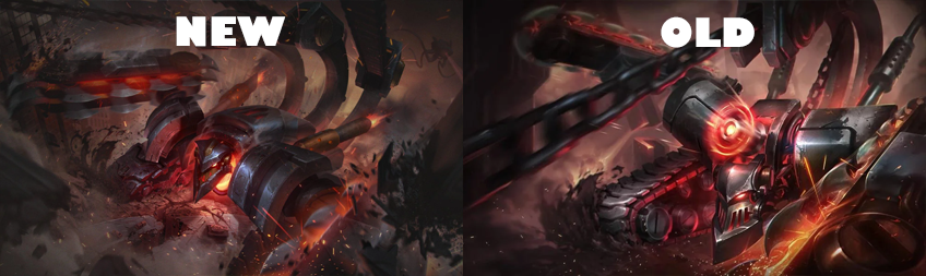 Battlecast Skarner Splash Comparison