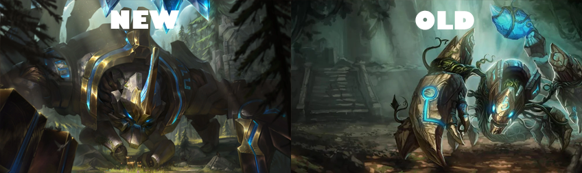 Earthrune Skarner Splash Comparison