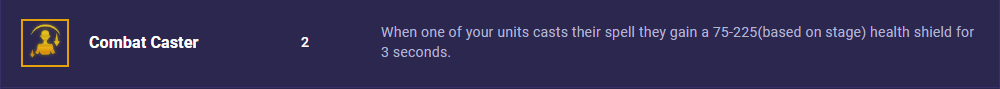 TFT Set 10 Augment Combat Caster