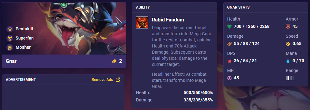 TFT Set 10 Gnar 14.1