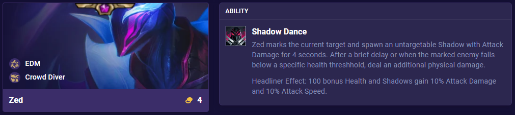 TFT Set 10 Zed