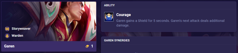 TFT Set 11 Ability Garen