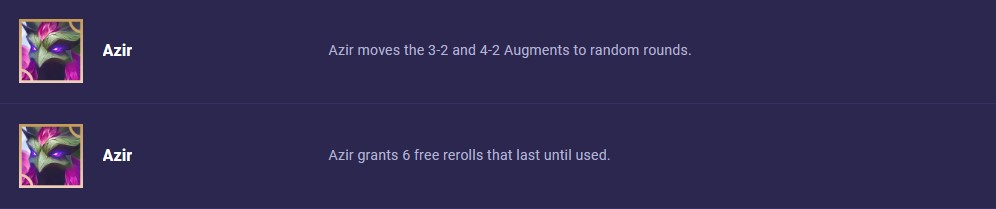TFT Set 11 Azir Encounter