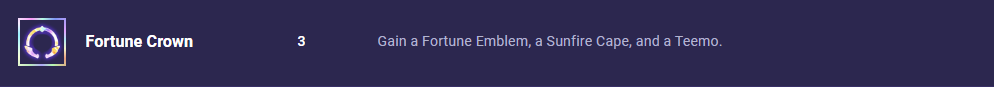 TFT Set 11 Fortune Crown Augment