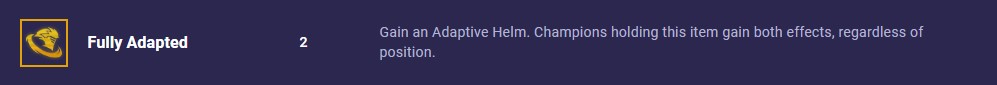 TFT Set 11 Fully Adapted Augment