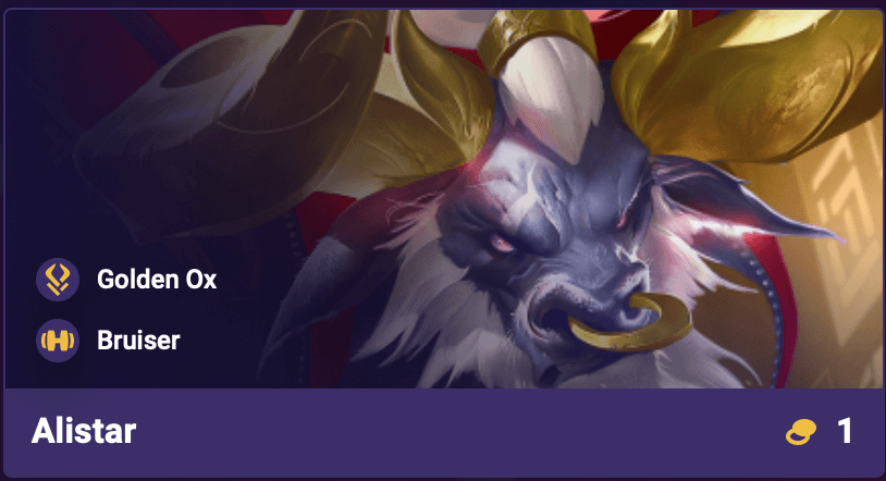 TFT Set 14 Alistar