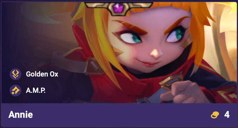 TFT Set 14 Annie