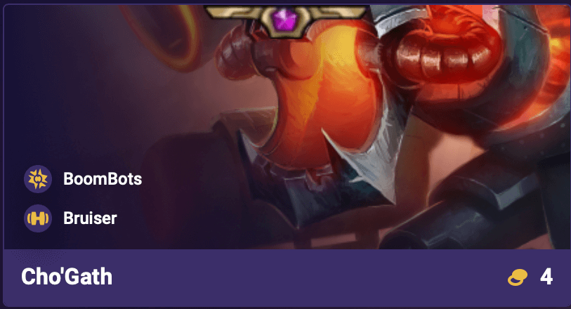 TFT Set 14 Cho'Gath