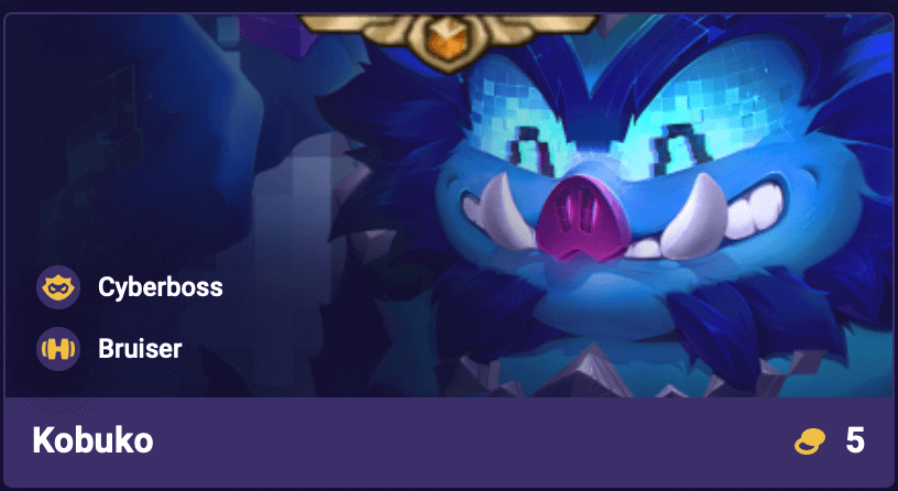 TFT Set 14 Kobuko