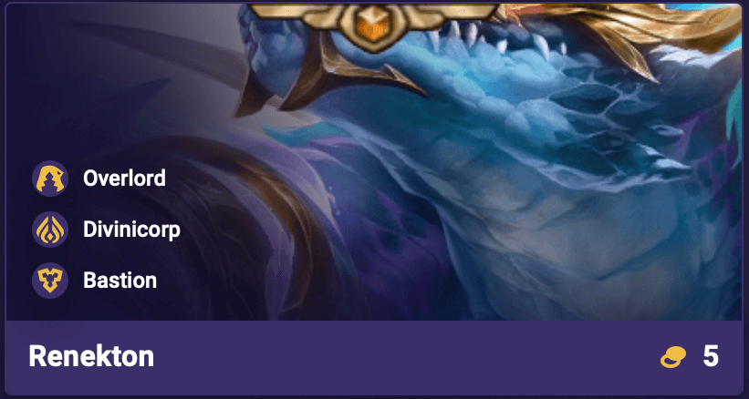 TFT Set 14 Renekton