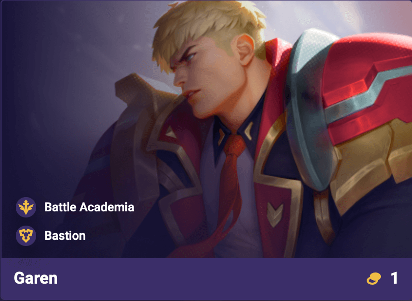 TFT Set 15 Garen