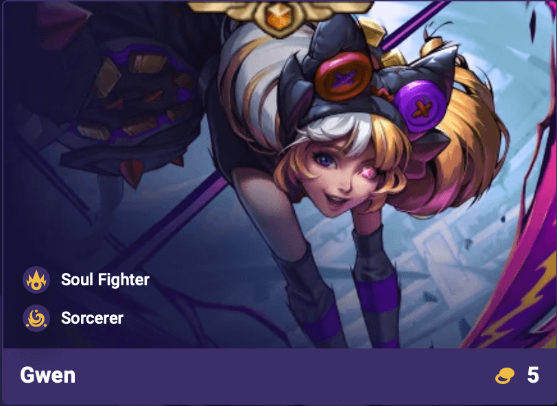 TFT Set 15 Gwen