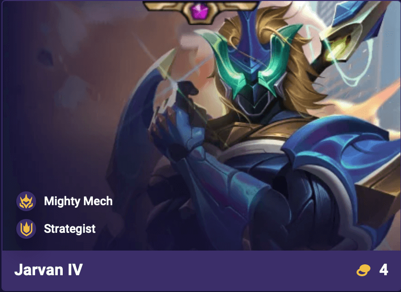 TFT Set 15 Jarvan IV