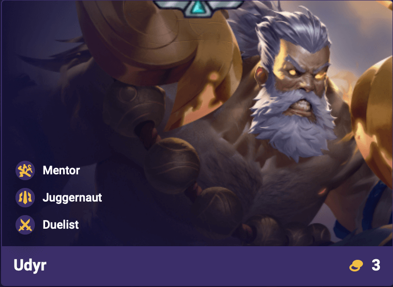 TFT Set 15 Udyr