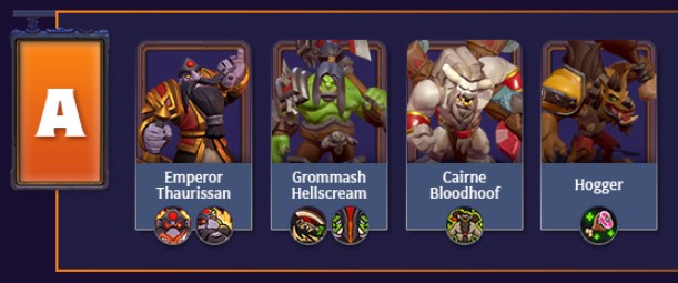 warcraft rumble leaders tier list a-tier (emperor thaurissan update)