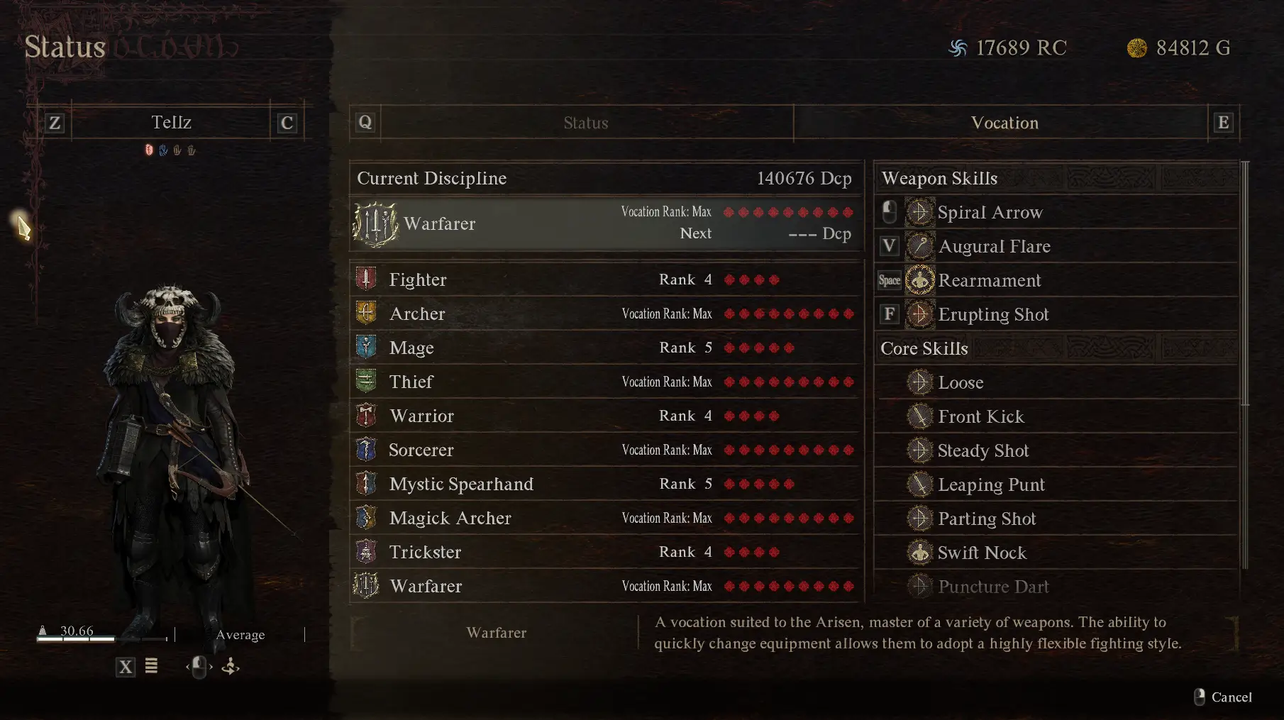 Wayfarer's Build