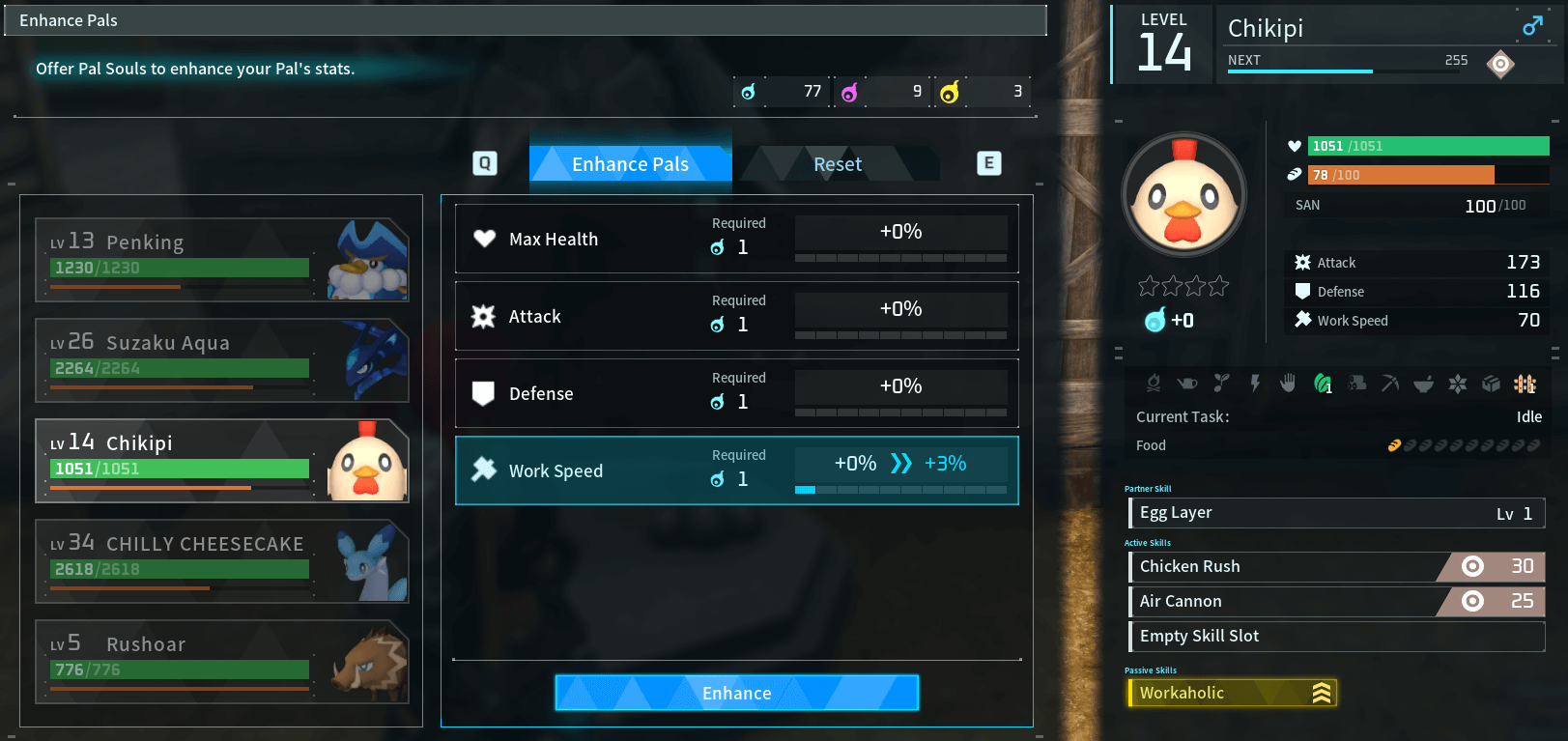 work speed improvement example
